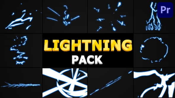 Cartoon Lightning Pack | Premiere - VideoHive 30831943