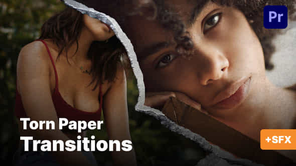 Paper Texture Transitions - VideoHive 50849997