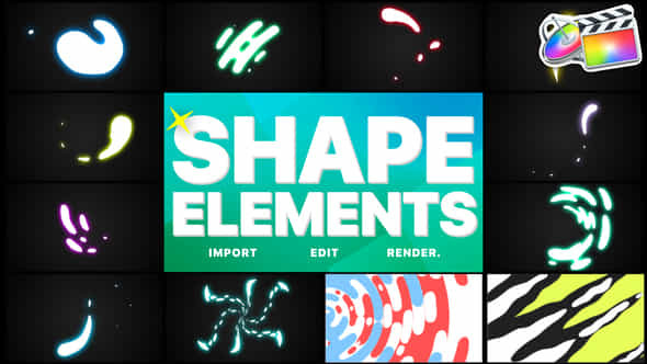 Shape Elements Pack - VideoHive 28468069