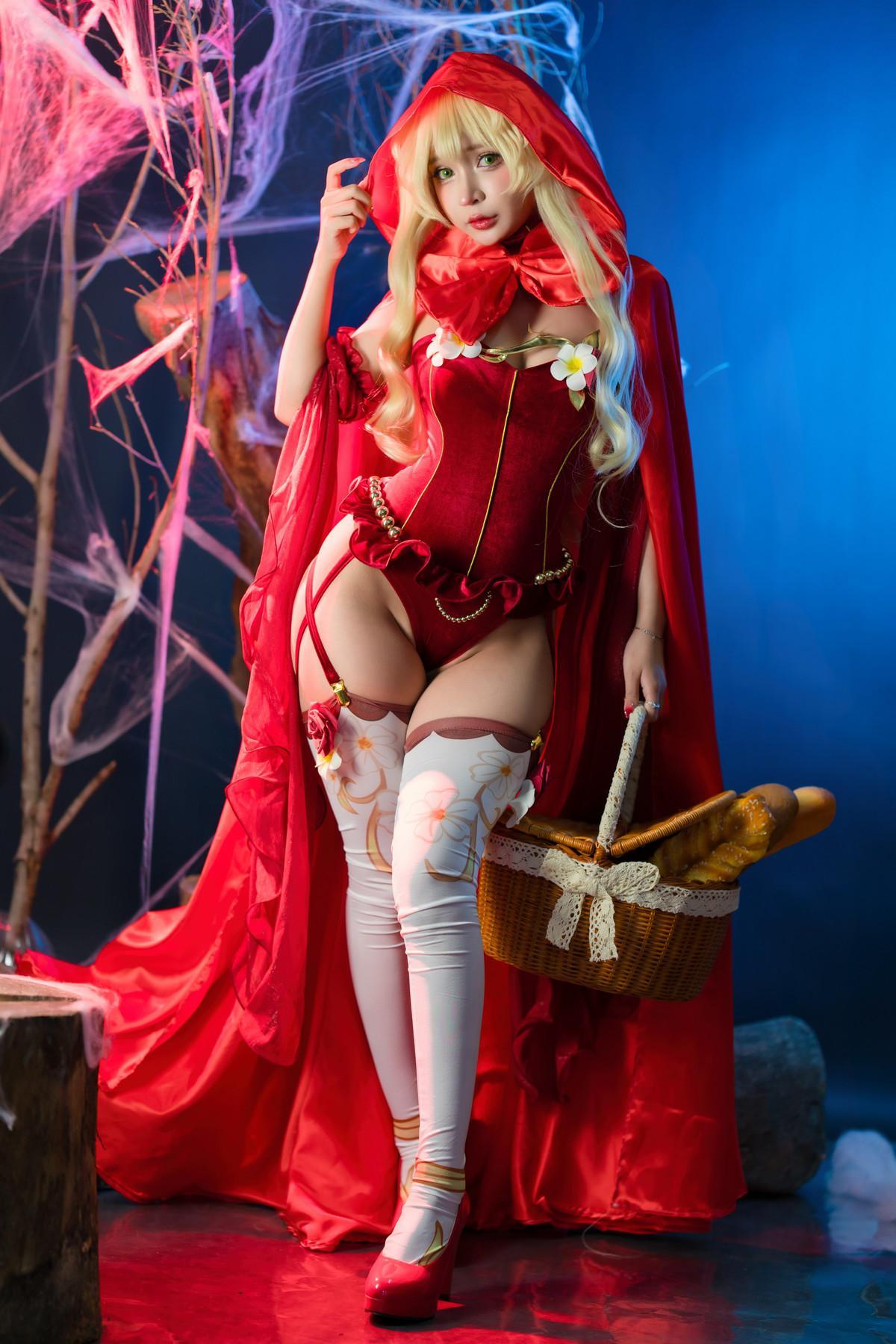 Cosplay Umeko.J Red Riding Hood(1)