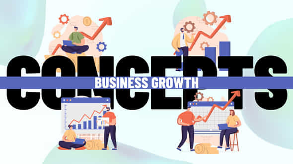 Business growth - - VideoHive 36652519
