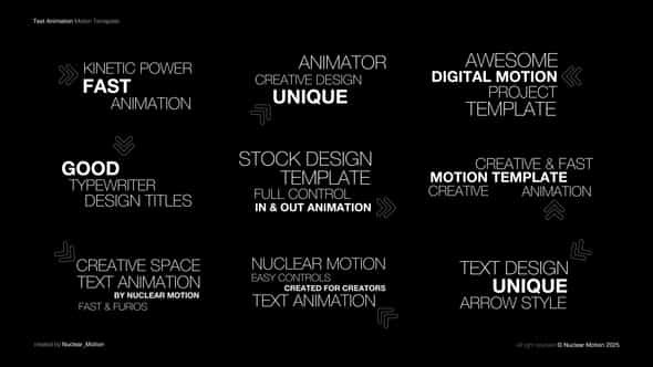 Text Animation - VideoHive 57538332