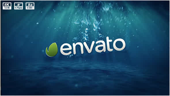 Underwater Logo Animation - VideoHive 50818200