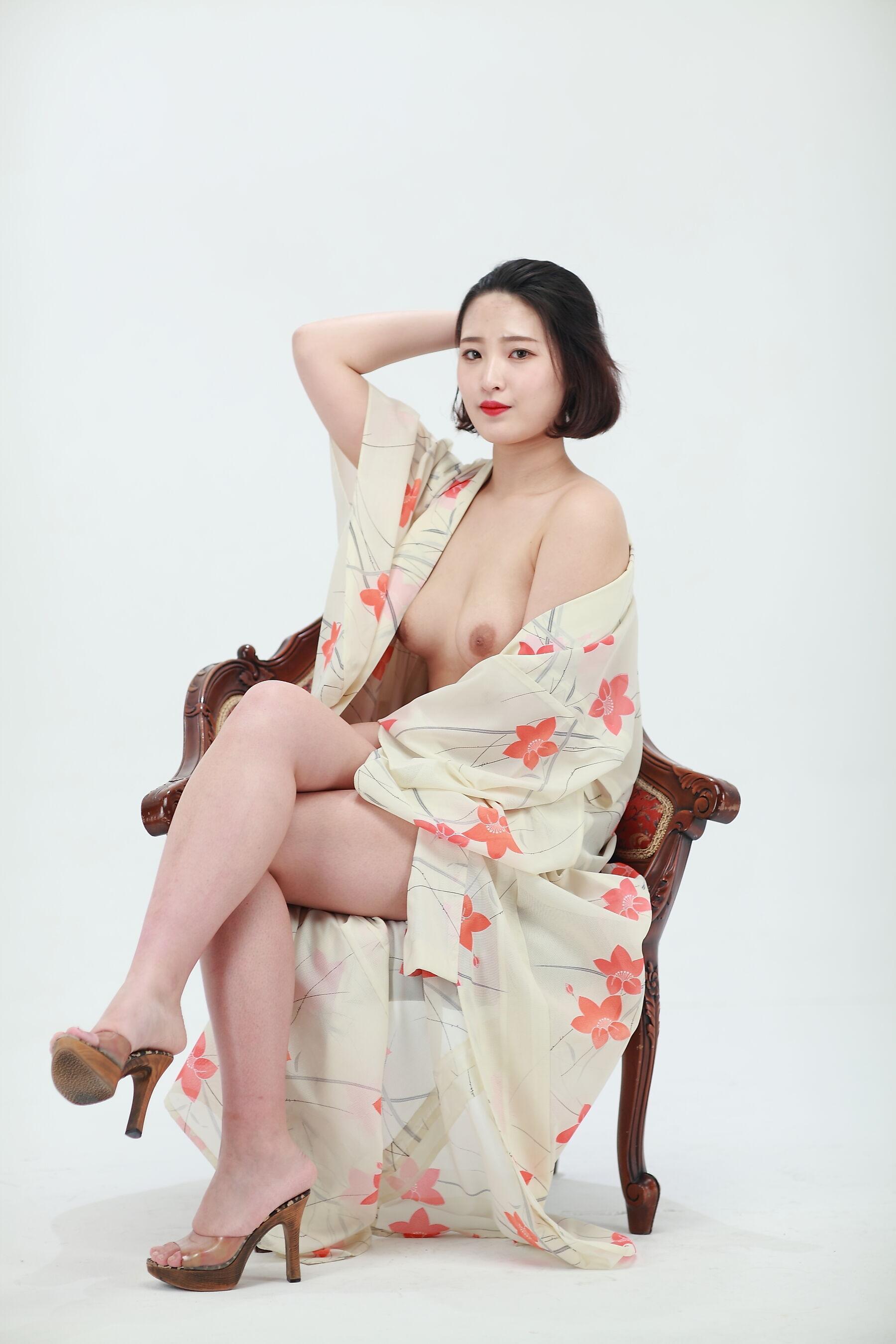 韩模人体 韩模尤娜（유나）人体私拍套图(23)