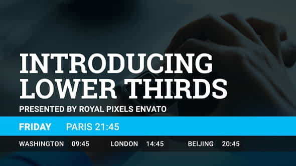 Lower Thirds - VideoHive 17892809