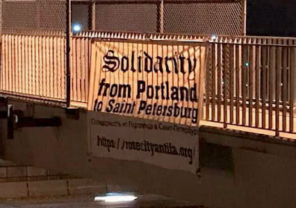 Solidarity from Portland to Saint Petersburg