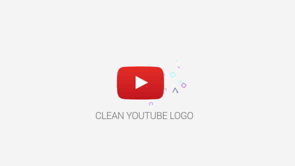 Clean Youtube Logo - VideoHive 19316088