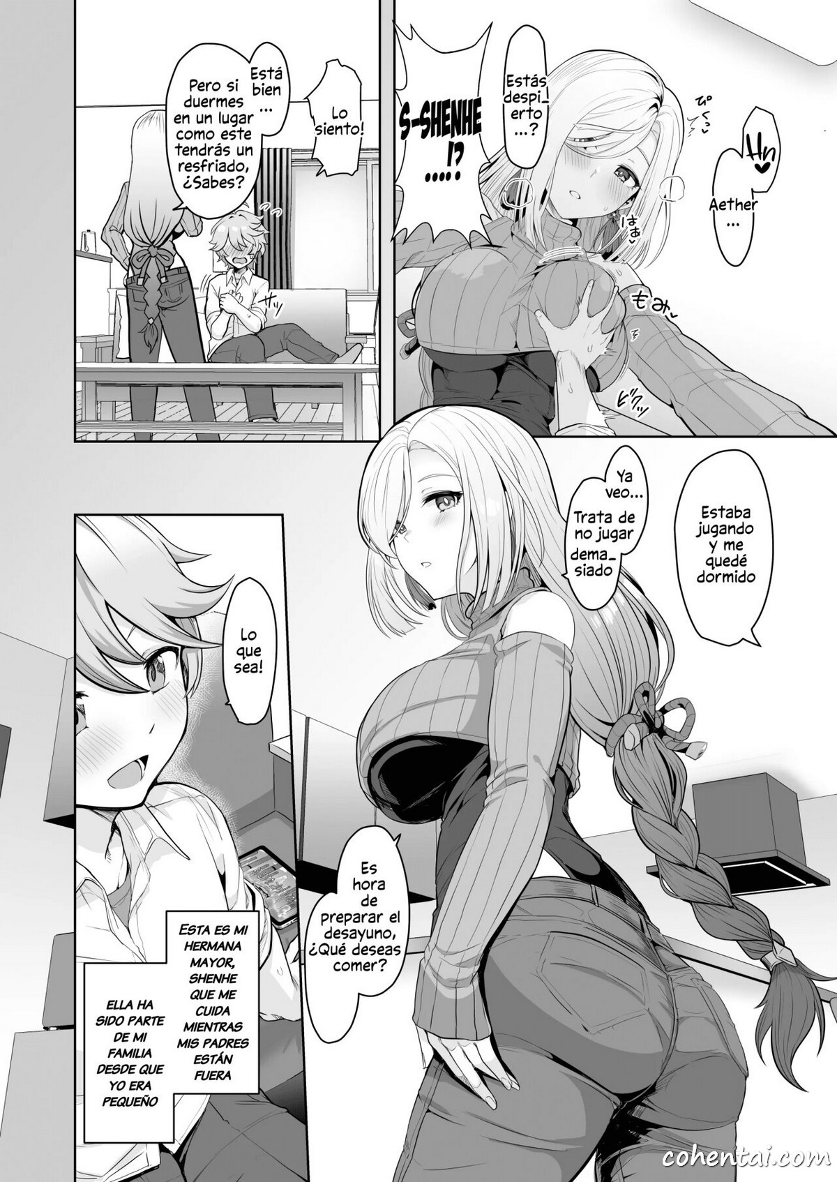 CRYOGENIC DREAMER (Genshin Impact) manga hentai xxx español