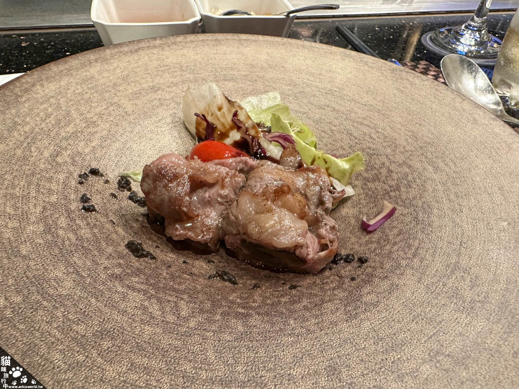 牛肉捲 前菜 Oui 56 法式鐵板燒 台北 餐廳