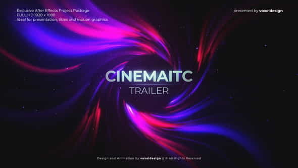 The Twirl Cinematic Title - VideoHive 26035265