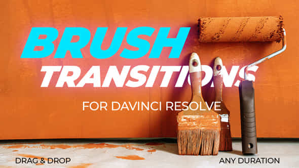 Brush Transitions - VideoHive 46109155