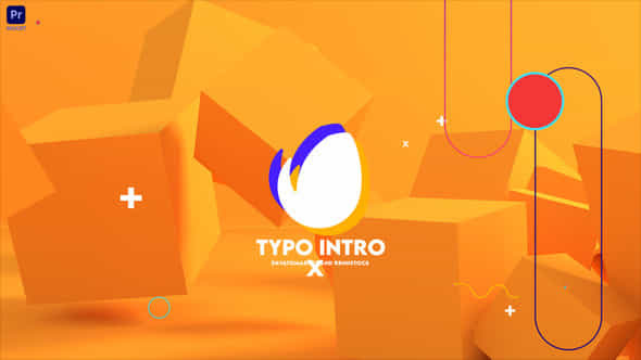 Abstract Typo Intro - VideoHive 50107076