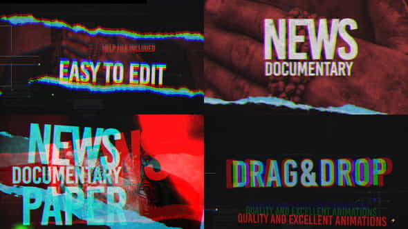 News And Documentary Opener - VideoHive 23861280