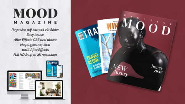 Mood Magazine Promo - VideoHive 34054293