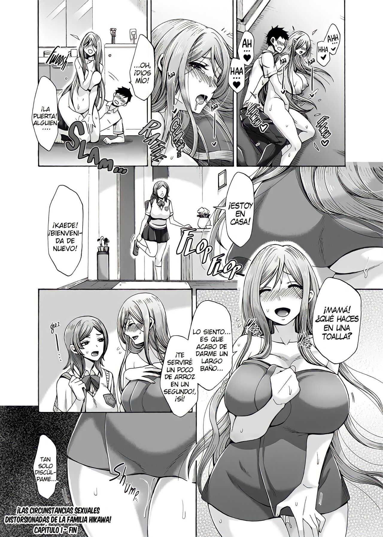 [Tsukishiro Saya] Hikawake no Ibitsu na Seijijou Ch. 1-2  ¡LAS CIRCUNSTANCIAS SEXUALES DISTORSIONADAS DE LA FAMILIA HIKAWA! - CAPÍTULO 1 Y 2 [Spanish] [Dartex]