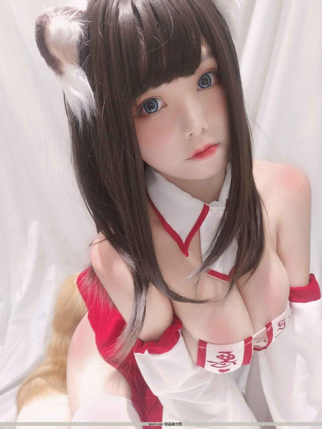 [美少女私拍cos-ACG爱动漫 蜜汁猫裘] 042 巫女小狐狸(18)