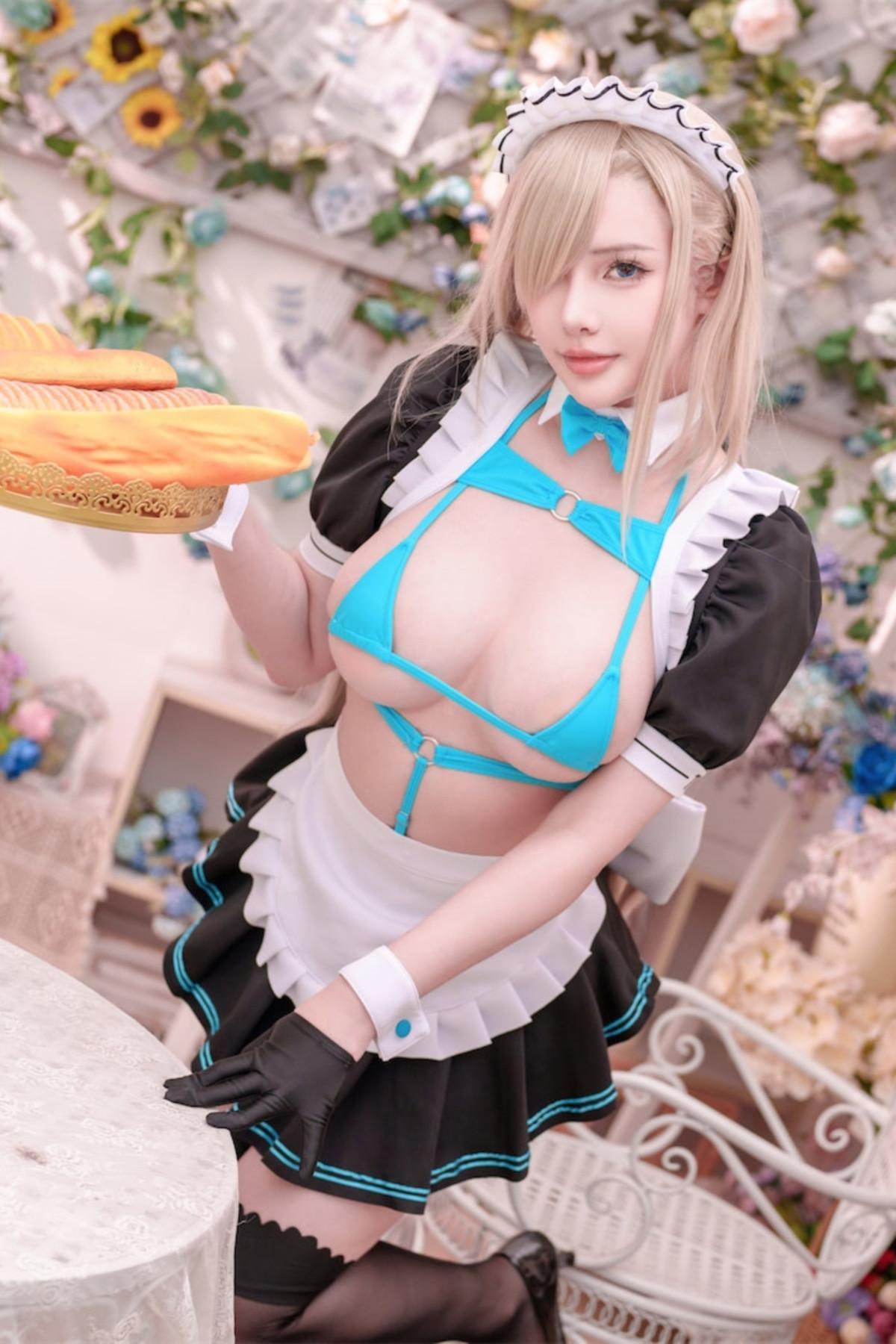 Cosplay 雯妹不讲道理 蔚蓝档案 一之濑明日奈1(16)