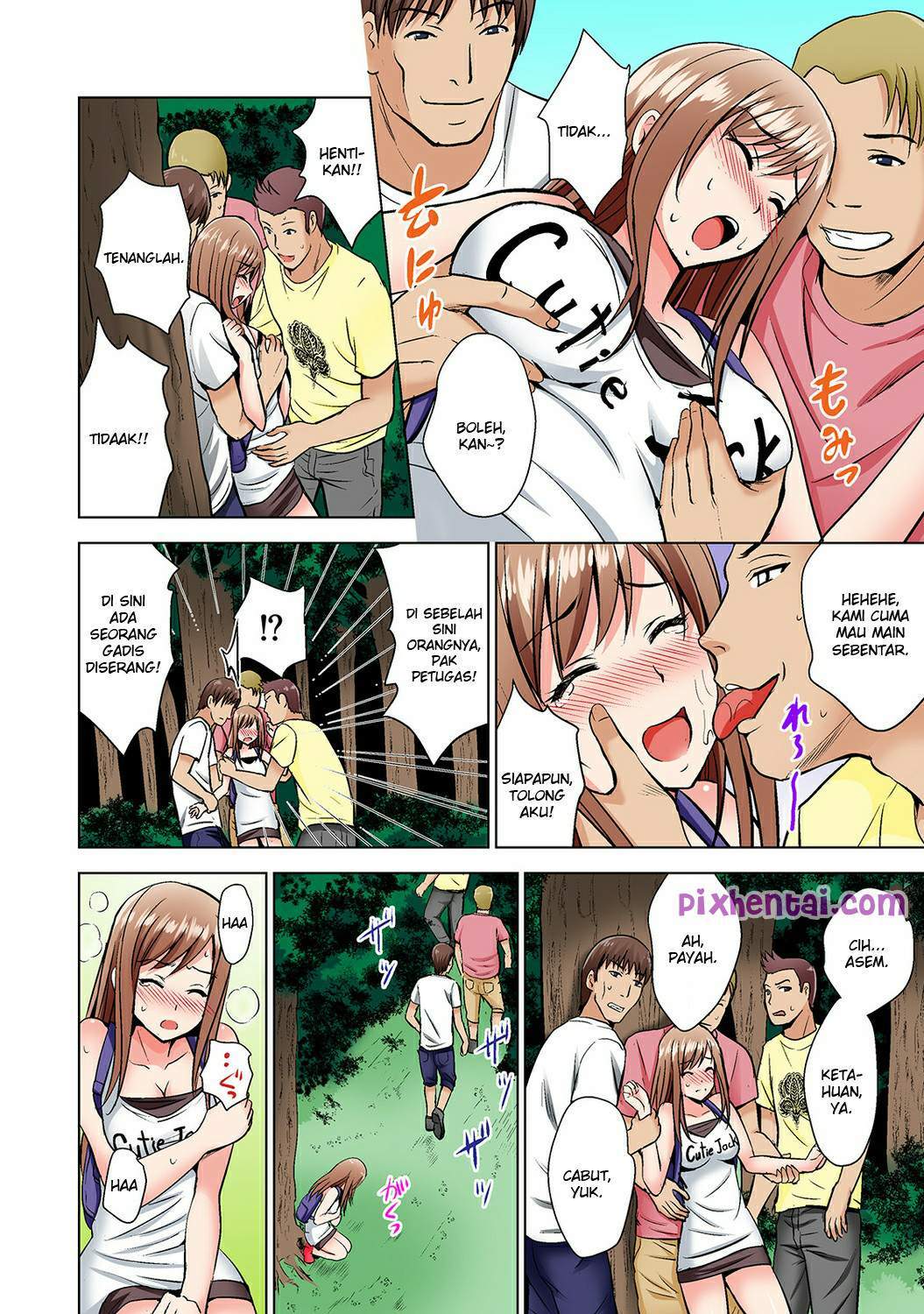 Komik Hentai Diajak Ngentot di dalam Hutan Manga XXX Porn Doujin Sex Bokep 14