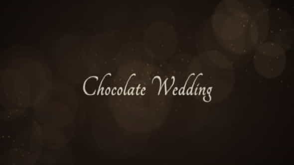 Chocolate Wedding - VideoHive 2473936