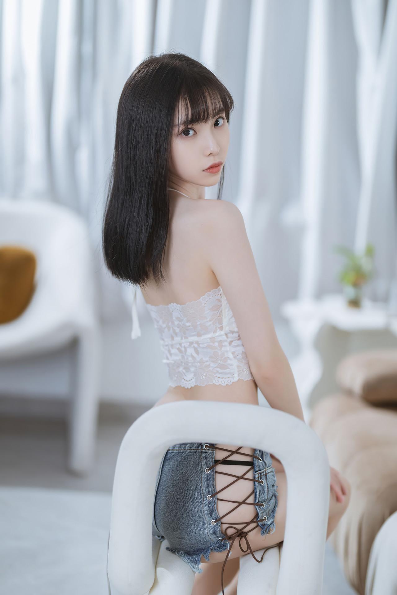 Cosplay 许岚LAN 纯欲吊带(38)