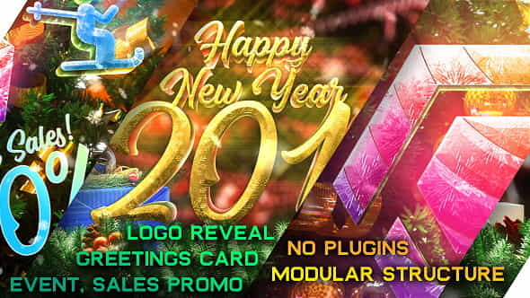 New Year Pack - Logo - VideoHive 21121532