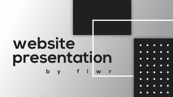 Flat Website Presentation - VideoHive 19084118