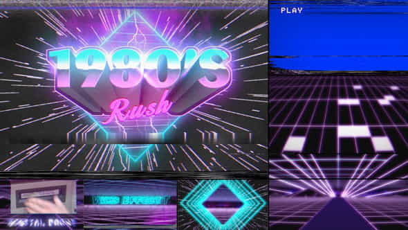 1980s Rush Template - VideoHive 11543452