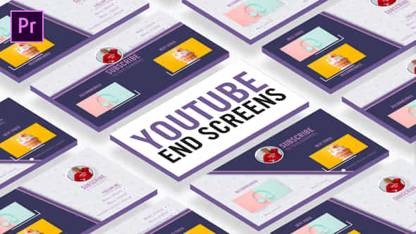 Slice Youtube End - VideoHive 30180370