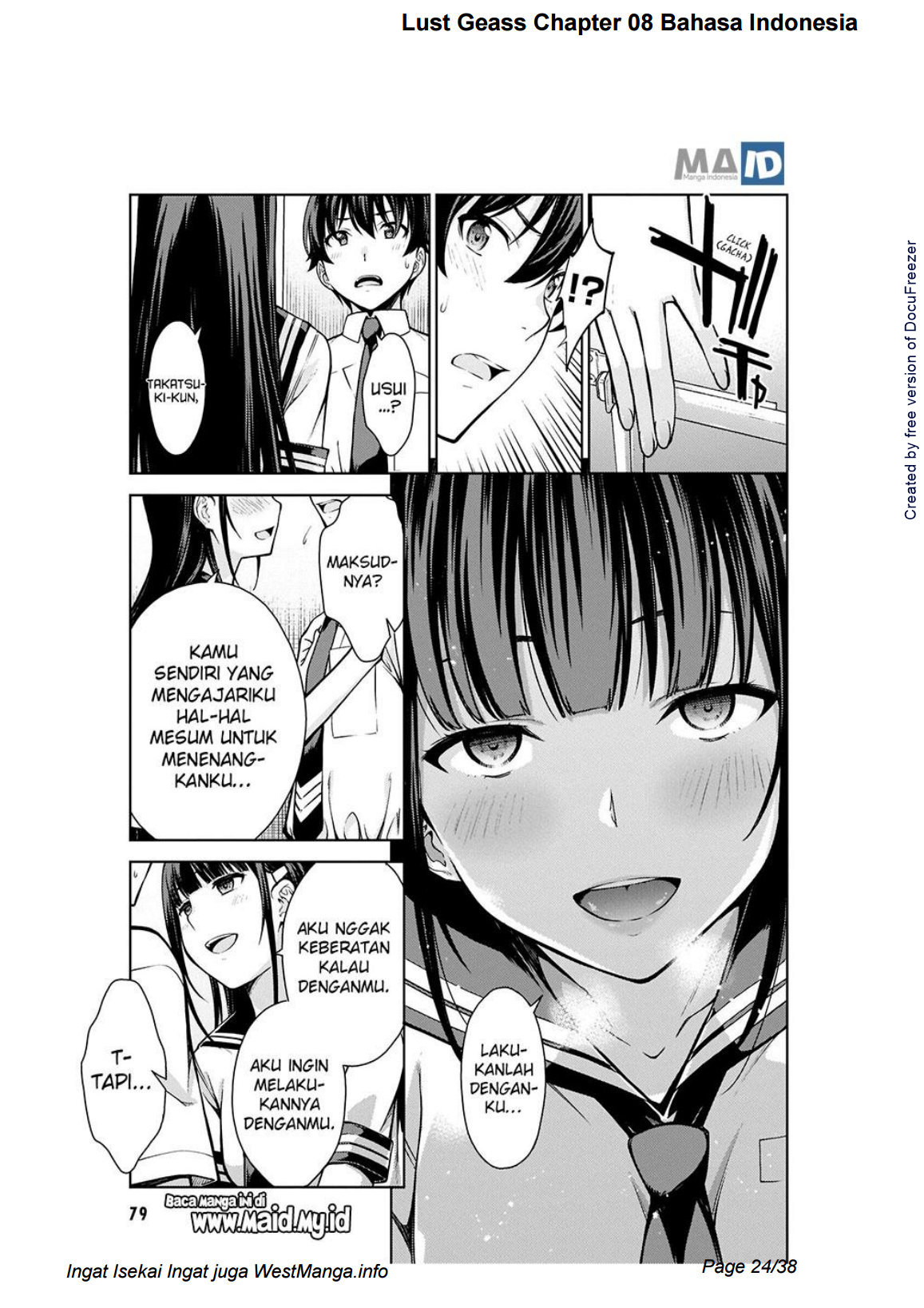 Lust Geass Chapter 8 Bahasa Indonesia.