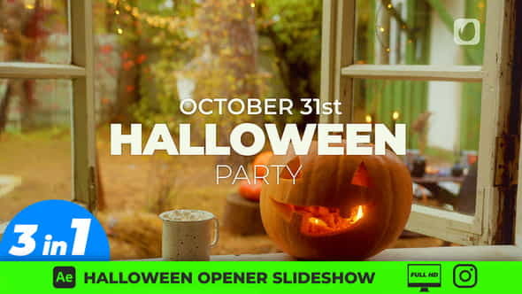 Halloween Opener Slideshow - VideoHive 40137156