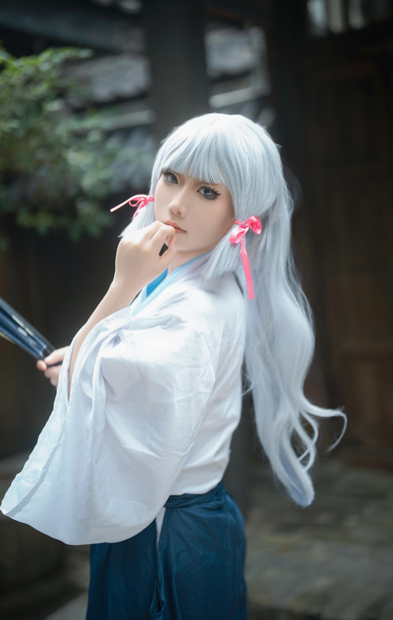 Coser 北川瑶, 写真集 绫华 神里綾華 Ayaka Kamisato Set.01(5)