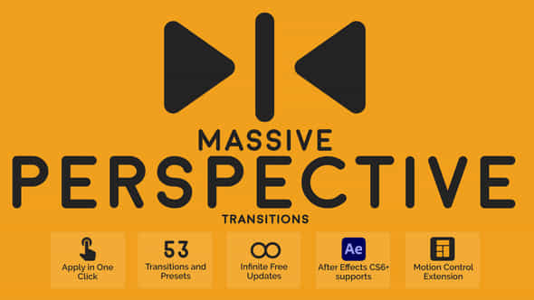 Massive Perspective Transitions - VideoHive 44907616