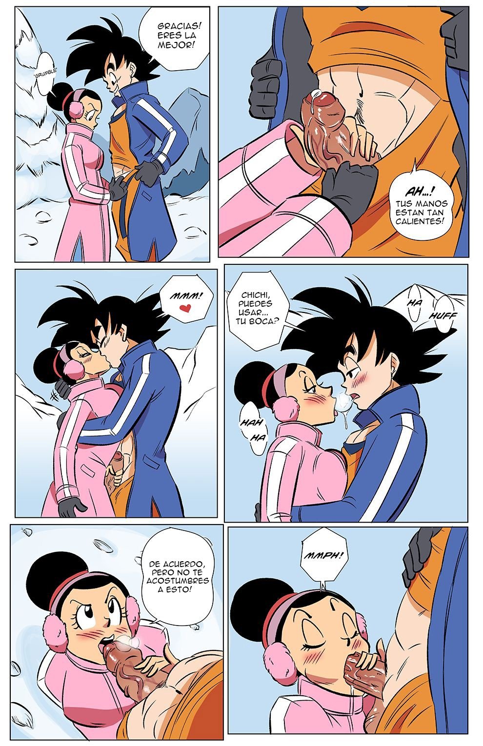 Goku + Chichi – Heating Up - 2