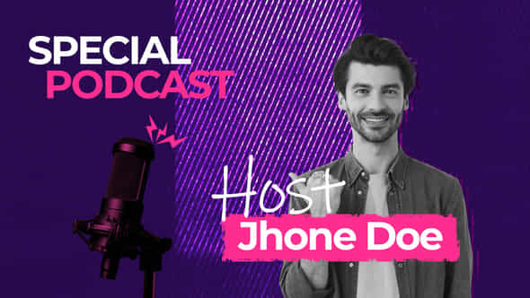 Podcast Short Opener - VideoHive 58860758