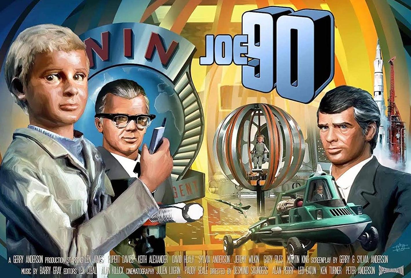 Joe official. Джо 90. Joe 90. Anniversary Company poster.