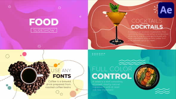 Food Slideshow | After Effects - VideoHive 38193444