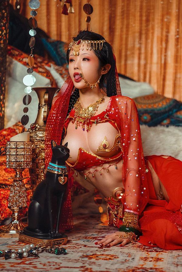 福利姬钛合金TiTi 塞上红鸾唯美视图(12)