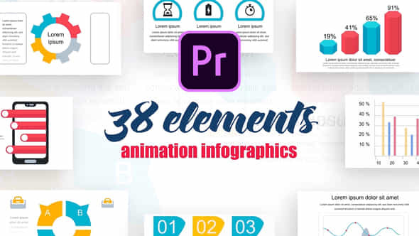 Infographics 19 - VideoHive 26521267