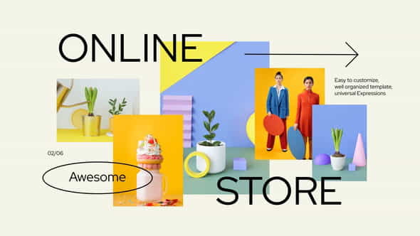Online Shopping Store Promo - VideoHive 33483405