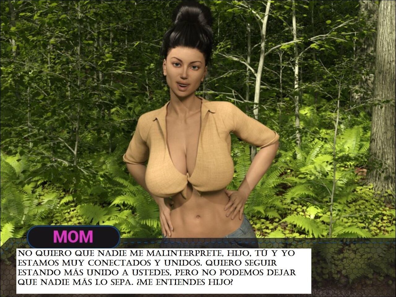 [lewdlab] Mother, burning desire #3 [Spanish] [Mexicano AnonimoPoringa]
