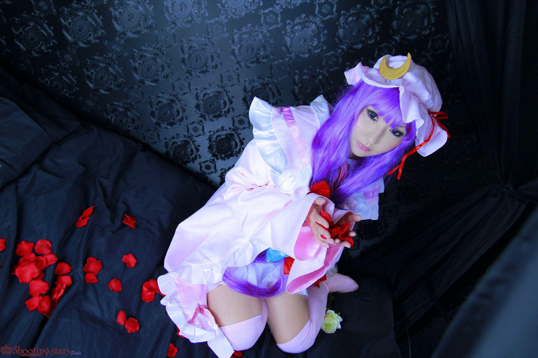 绫香サク (サク綾香 Saku Ayaka) 《東方Project》Patchouli Knowledge [Shooting Star’s] 写真集(88)