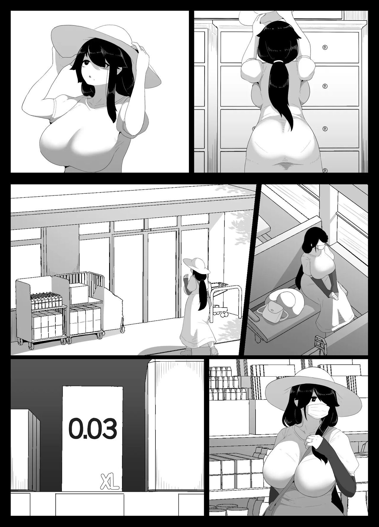 [hahayamoya (moya)] Oyasumi, Okaa-san I  Good Night, Mom I [Spanish]  [Al Chile no Sé Scan]