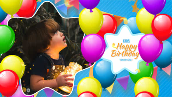 Kids Happy Birthday - VideoHive 40231149