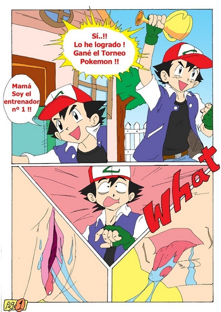 Ash x Delia – Pokemon XXX - 1