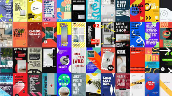 Bold Minimalism Posters - VideoHive 50594899