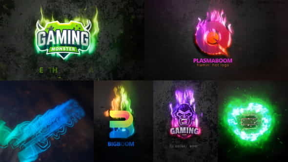 Plasma Boom Logo Reveal - VideoHive 27309266