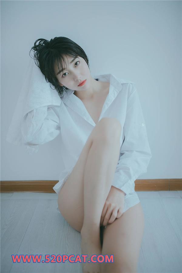 潘多拉NO.233期白衣美女半露私房写真(22)