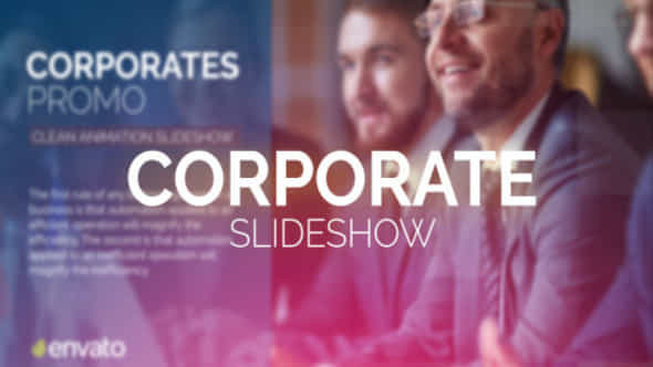 Minimal Corporate Presentation - VideoHive 19367609