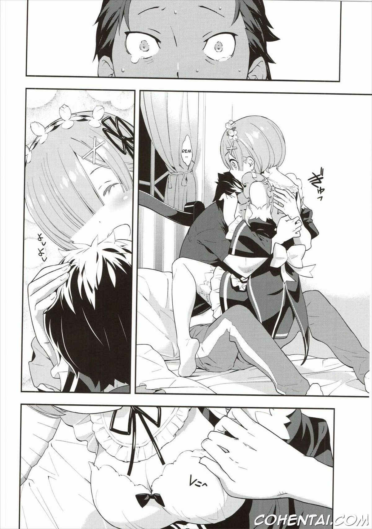 CHOICE (Re:Zero kara Hajimeru Isekai Seikatsu) xxx comics manga porno doujin hentai español sexo 