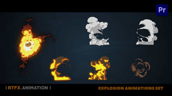 Explosion 2D FX - VideoHive 36178266